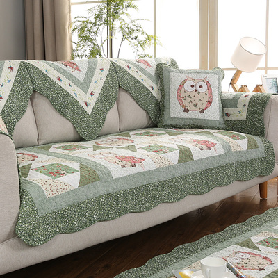 沙發巾 布藝沙發的時髦防護衣，實用與美觀并存